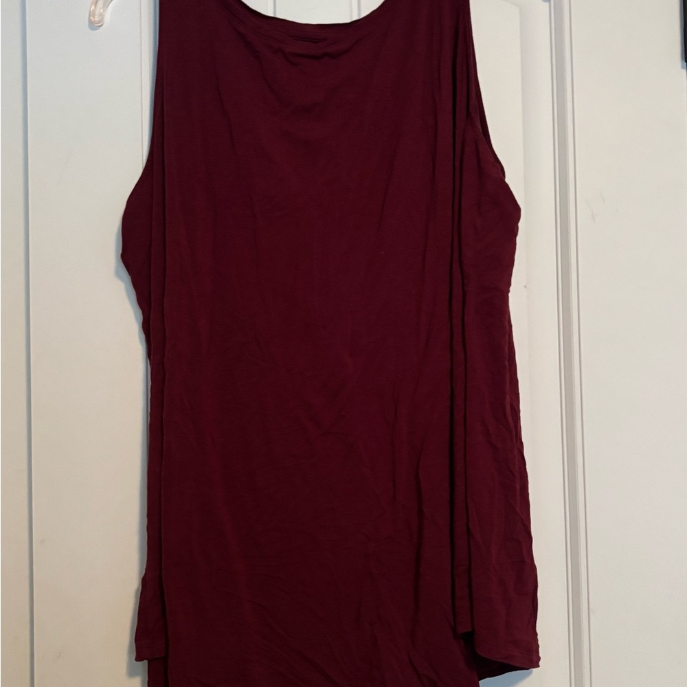 Old Navy Burgundy Tank Top